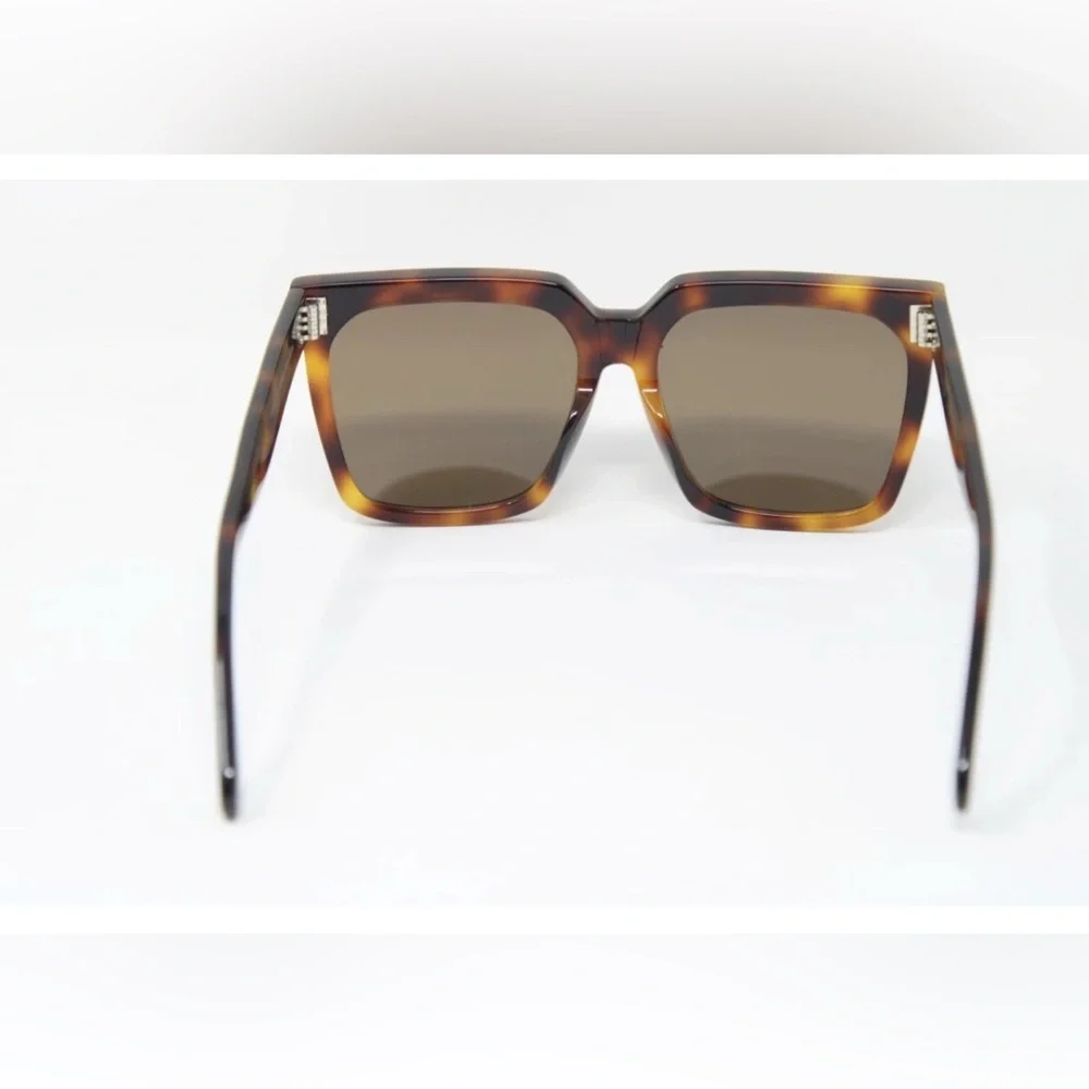 Celine CL40055F 53E Shiny Havana Ladies Sunglasses Polarized (LP9022361) - Picture 5 of 9